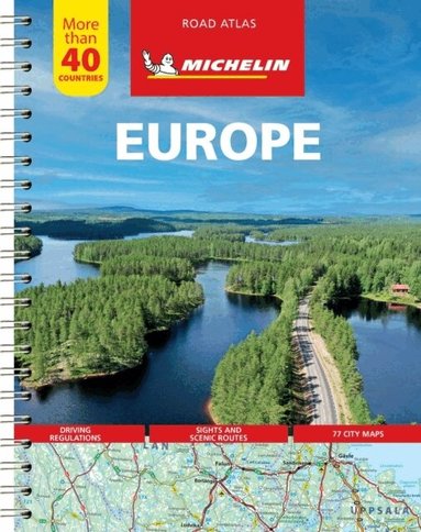 Michelin, Michelin - Europe - Tourist and Motoring Atlas (A4-Spiral), Häftad
