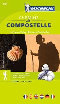 bokomslag Le chemin de Compostelle - Zoom Map 161