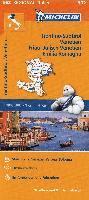 bokomslag Michelin Regionalkarte Italien Trentino-Südtirol, Venetien 1 : 400 000