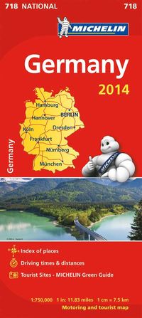 bokomslag Germany 2014:1/750 000
