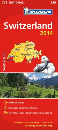 bokomslag Switzerland 2014:1/400 000