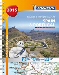 bokomslag Spanien Portugal 2015 Atlas Michelin A4 : 1:400000