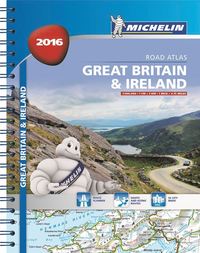 bokomslag Great Britain & Ireland 2016 Spiral Atlas A4