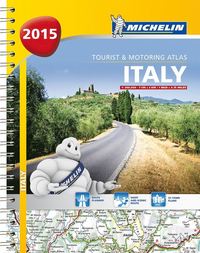 bokomslag Italien 2015 Atlas Michelin A4 : 1:200000