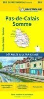 bokomslag Pas-de-Calais, Somme - Michelin Local Map 301