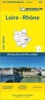 bokomslag Loire, Rhone - Michelin Local Map 327