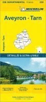 bokomslag Aveyron, Tarn - Michelin Local Map 338