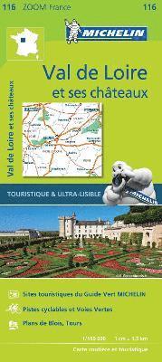 Michelin - Chateaux of the Loire - Zoom Map 116, Övrigt