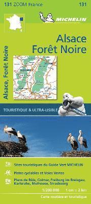 Michelin - Black Forest, Alsace, Rhine Valley - Zoom Map 131, Övrigt