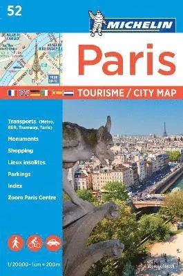 Michelin - Paris - Michelin City Plan 52, Övrigt