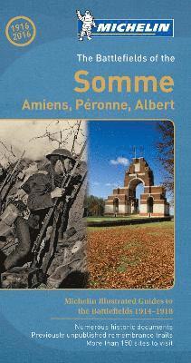 bokomslag The Battlefields of the Somme - Michelin Green Guide