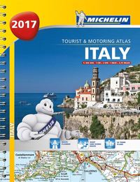 bokomslag Italien 2017 Atlas Michelin A4 : 1:200000