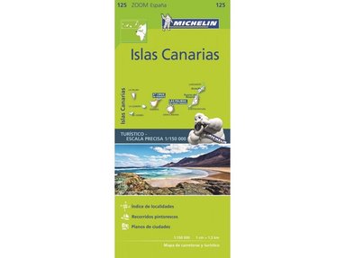 bokomslag Iles Canaries - Zoom Map 125