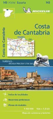 bokomslag Costa de Cantabria - Zoom Map 143