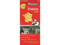bokomslag Frankrike 2018 Michelin 721 Karta
