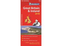 bokomslag Storbritannien och Irland 2018 Michelin 713 Karta