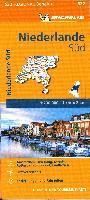 Michelin Niederlande Süd. Straßen- und Tourismuskarte 1:200.000 1