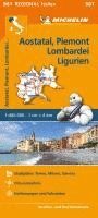 bokomslag Michelin Aostatal, Piemont, Lombardei und Ligurien