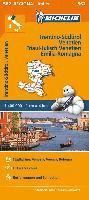 Michelin Trentino-Südtirol,Venetien, Friaul-Julisch Venetien, Emilia Romagna. Straßen- und Tourismuskarte 1:400.000 1