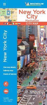 bokomslag New York: Manhattan - Michelin City Plan 10: City Plans