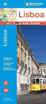 bokomslag Lisbon - Michelin City Plan 39