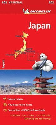 bokomslag Japan National Map 802: Map