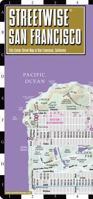 bokomslag Streetwise San Francisco Map - Laminated City Center Street Map of San Francisco, California