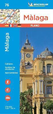 bokomslag Malaga - Michelin City Plan 76: City Plans