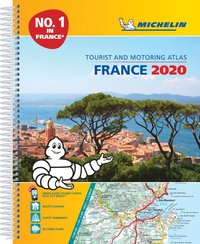 bokomslag France 2020 - A4 tourist & motoring atlas - tourist & motoring atlas