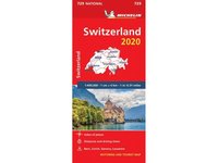 bokomslag Schweiz 2020 Michelin 729 Karta