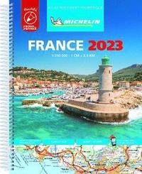 bokomslag France 2023 -Tourist & Motoring Atlas A4 Laminated Spiral