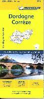 bokomslag Correze, Dordogne - Michelin Local Map 329