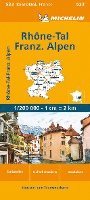 bokomslag Michelin Rhonetal - Französiche Alpen