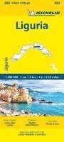 bokomslag Liguria - Michelin Local Map 352