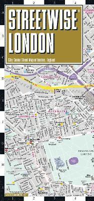 bokomslag Streetwise London Map - Laminated City Center Street Map of London, England: City Plan