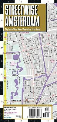 bokomslag Streetwise Amsterdam Map - Laminated City Center Street Map of Amsterdam, Netherlands