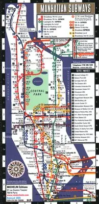 Michelin - Streetwise Map Manhattan - Laminated City Center Street Map of Manhattan Subway Bus: City Plans, Övrigt. Tillgänglighet: Lägg i varukorg