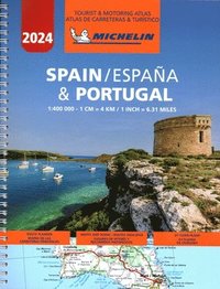 bokomslag Michelin Spain & Portugal Road Atlas 2024