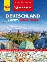 bokomslag Michelin Straßenatlas Deutschland & Europa 2025/2026