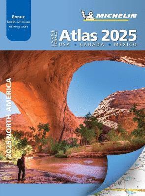 bokomslag Michelin North America Large Format Road Atlas 2025