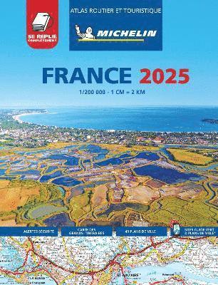 Michelin - France 2025 - Tourist & Motoring Atlas Multi-flex, Häftad