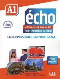 bokomslag Echo pour l'Amerique du Nord: Cahier d'activites A1 + CD