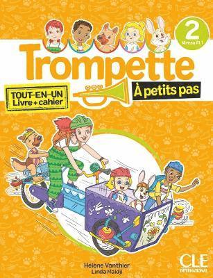 bokomslag Trompette a petits pas 2: A1.1 - Livre de l'eleve + Cahier d'activites + audio download