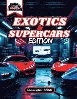 bokomslag Revline Coloring Exotic/Supercars Cars Coloring Book