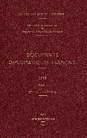 bokomslag Documents Diplomatiques Francais