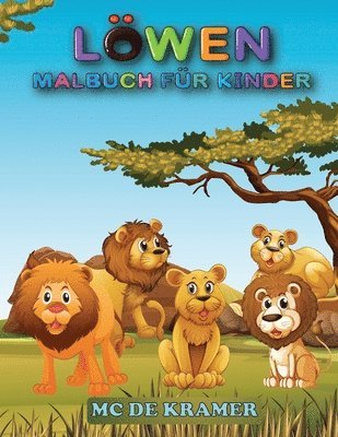 Lwen Malbuch fr Kinder 1