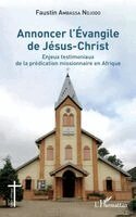 Faustin Ambassa Ndjodo - Annoncer l'Évangile de Jésus-Christ, Häftad