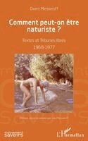 Lola Miesseroff, Oxent Miesseroff - Comment peut-on être naturiste ?, Häftad