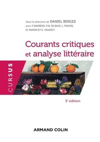 bokomslag Courants critiques et analyse littéraire