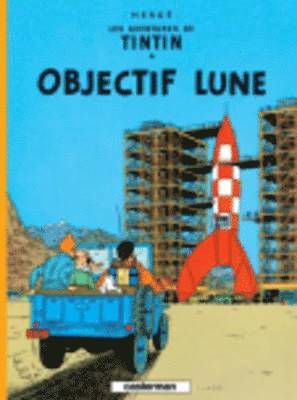 Herge - Objectif Lune, Inbunden